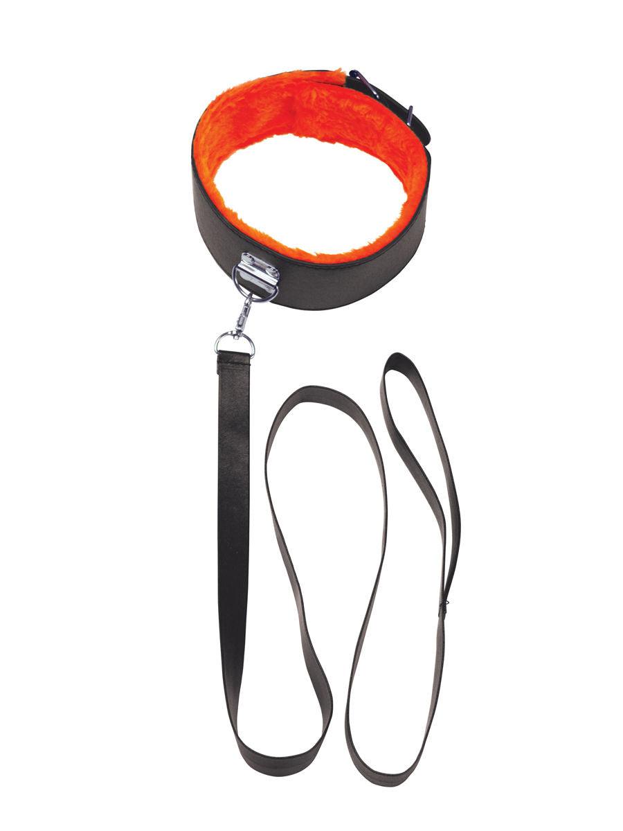 The 9's Orange Is the New Black Short Leash - Black - Love It Wet
