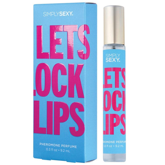 Simply Sexy Pheromone Perfume - Lets Lock Lips 0.3 Oz - Love It Wet