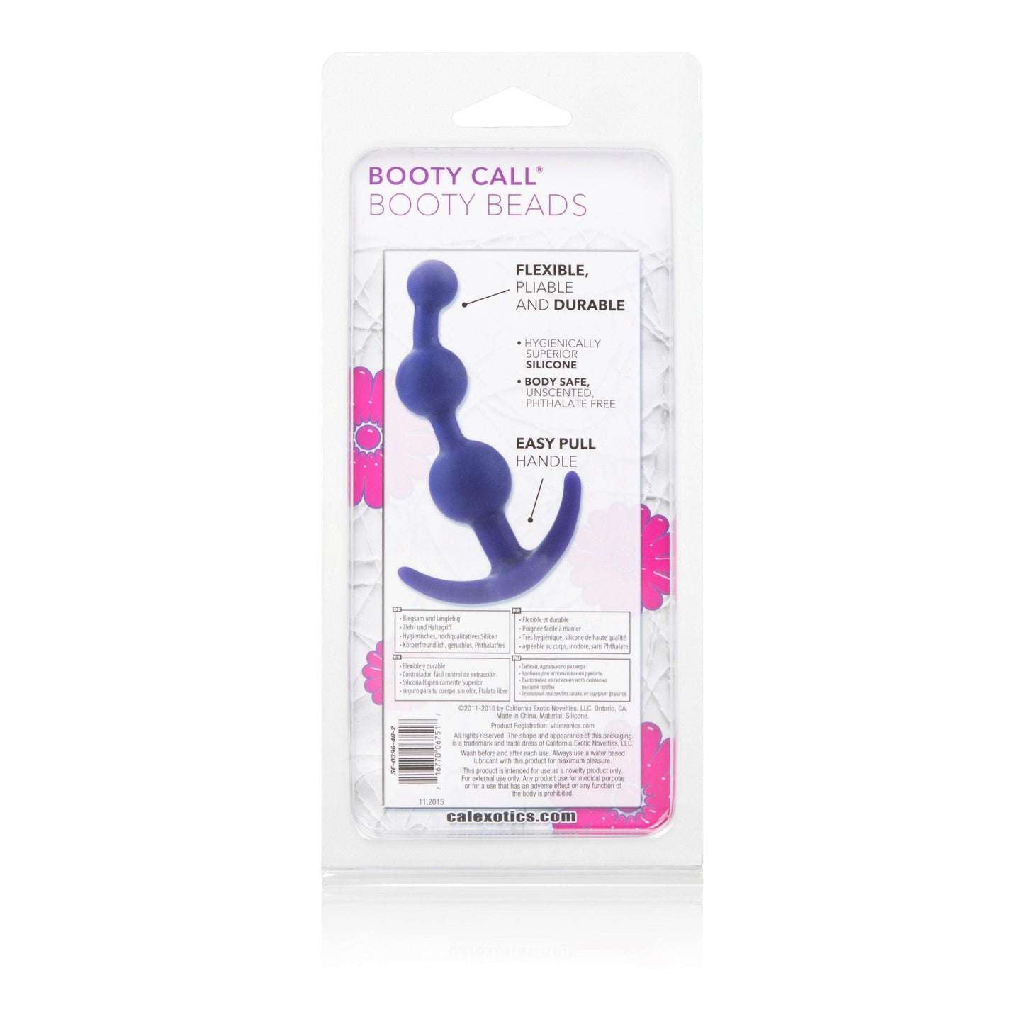 Booty Call Booty Beads - Purple - Love It Wet