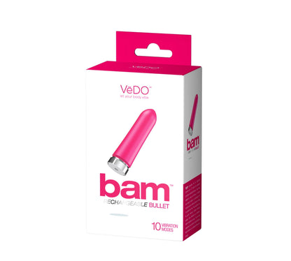 Bam Rechargeable Bullet - Tease Me Turquoise - Love It Wet