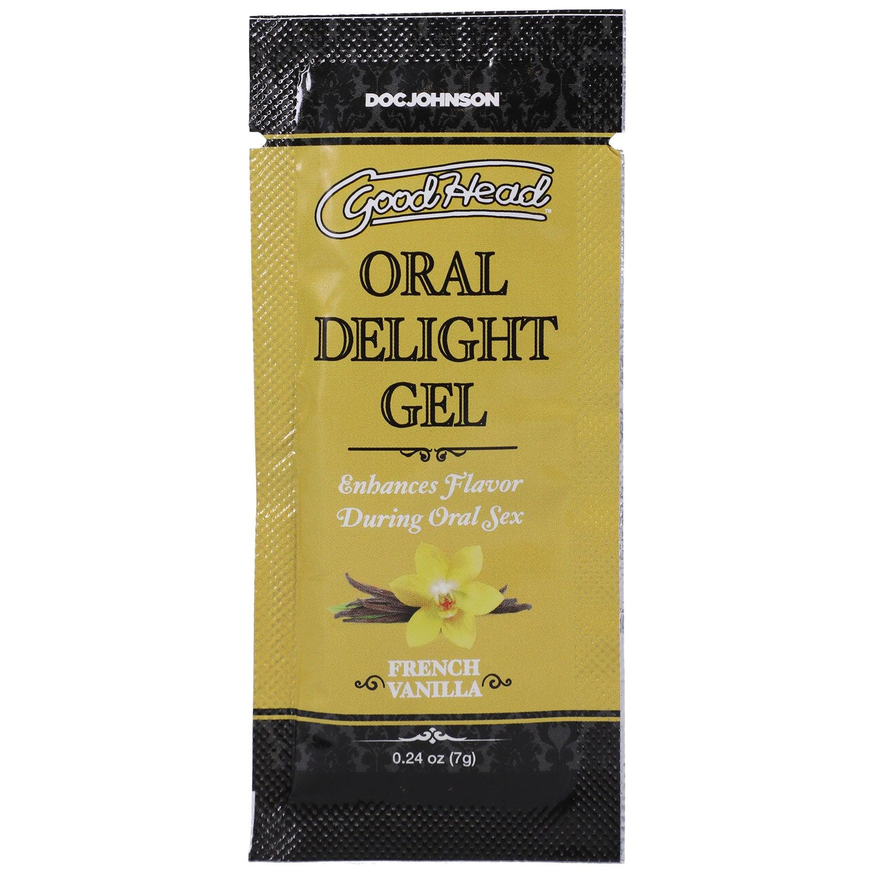 Goodhead - Oral Delight Gel - French Vanilla - 0.24 Oz - Love It Wet