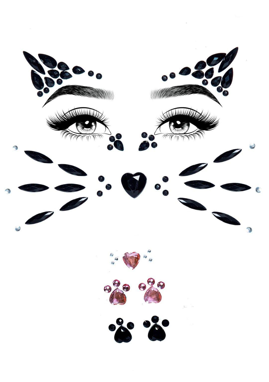 Animal Rhinestone Stick-on Jewels - Love It Wet