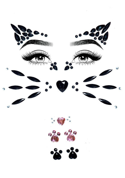 Animal Rhinestone Stick-on Jewels - Love It Wet