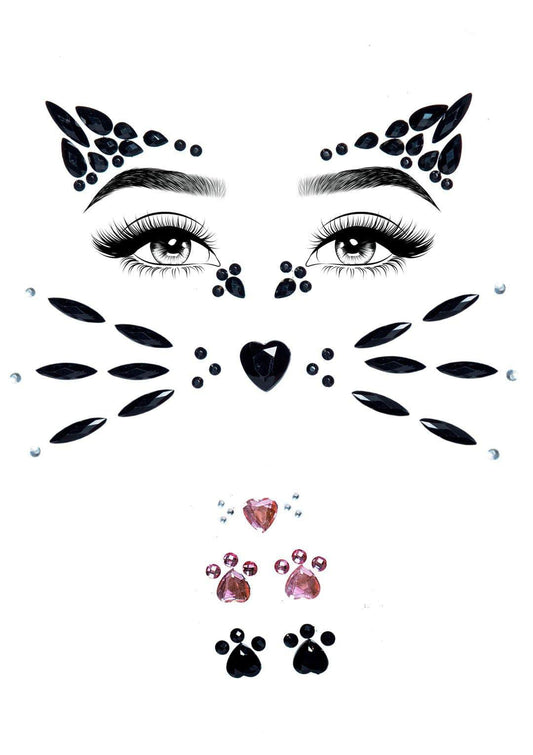 Animal Rhinestone Stick-on Jewels - Love It Wet