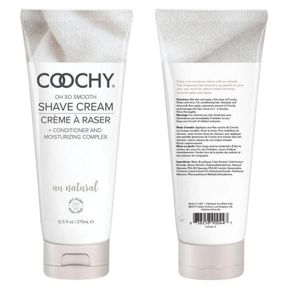 Coochy Shave Cream Au Natural 12.5 Fl. Oz. - Love It Wet