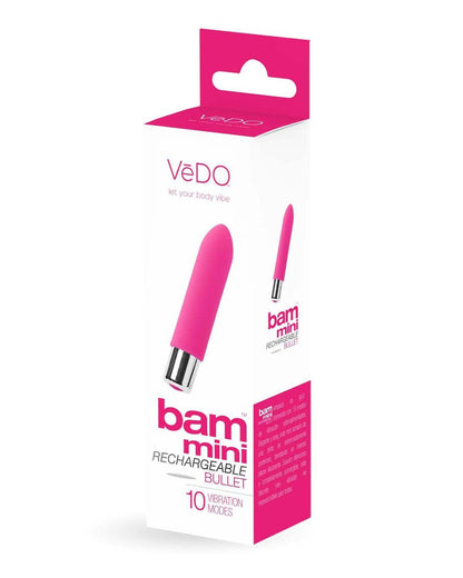 Bam Mini Rechargeable Bullet Vibe - Turquoise - Love It Wet