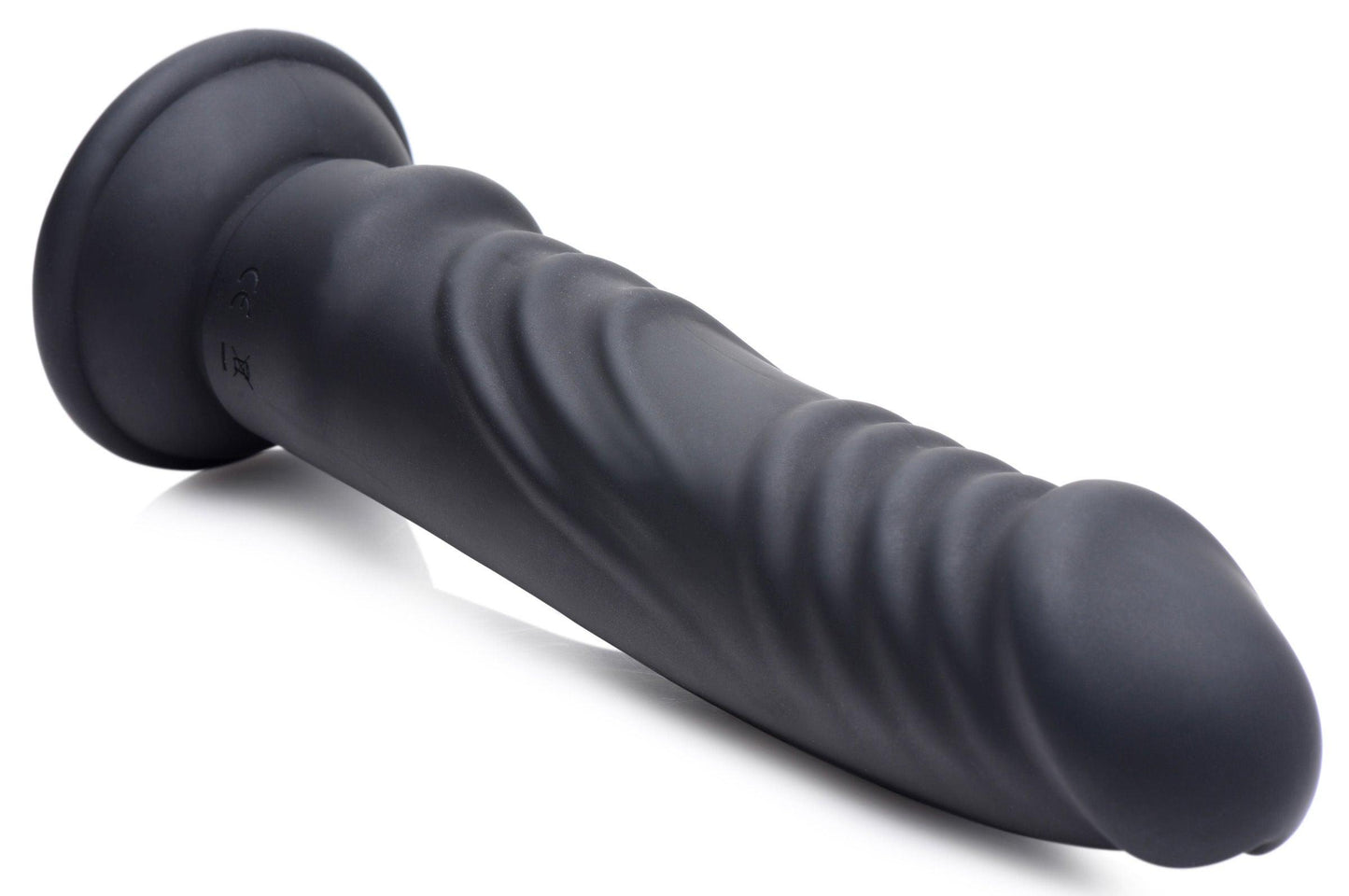 E-Stim and Vibrating Dildo With Remote - Black - Love It Wet