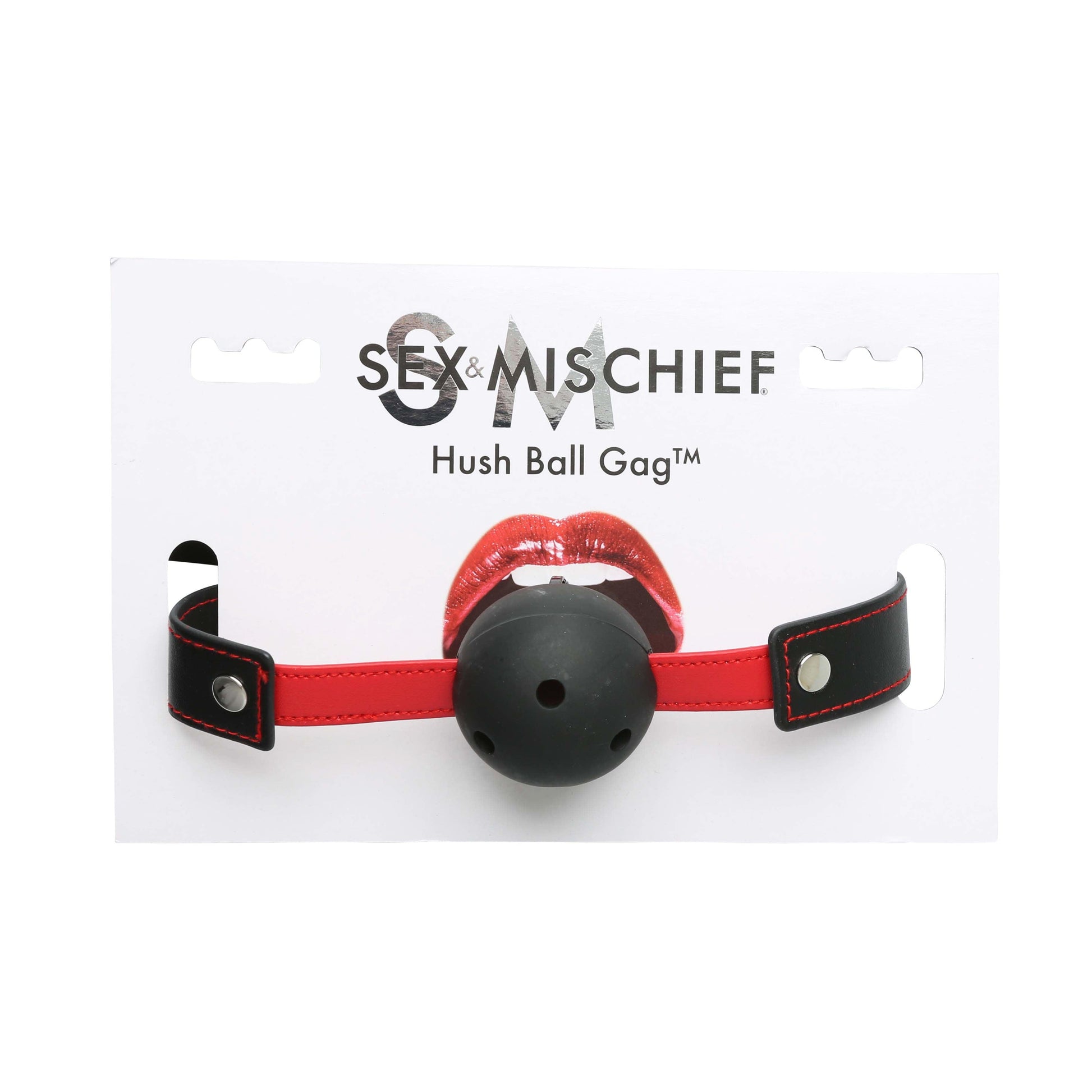 Sex and Mischief Hush Ball Gag - Love It Wet