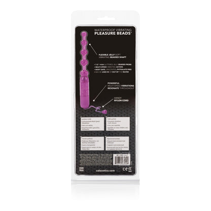 Vibrating Pleasure Beads - Pink - Love It Wet