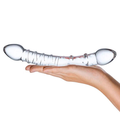 Double Trouble Glass Dildo - Love It Wet