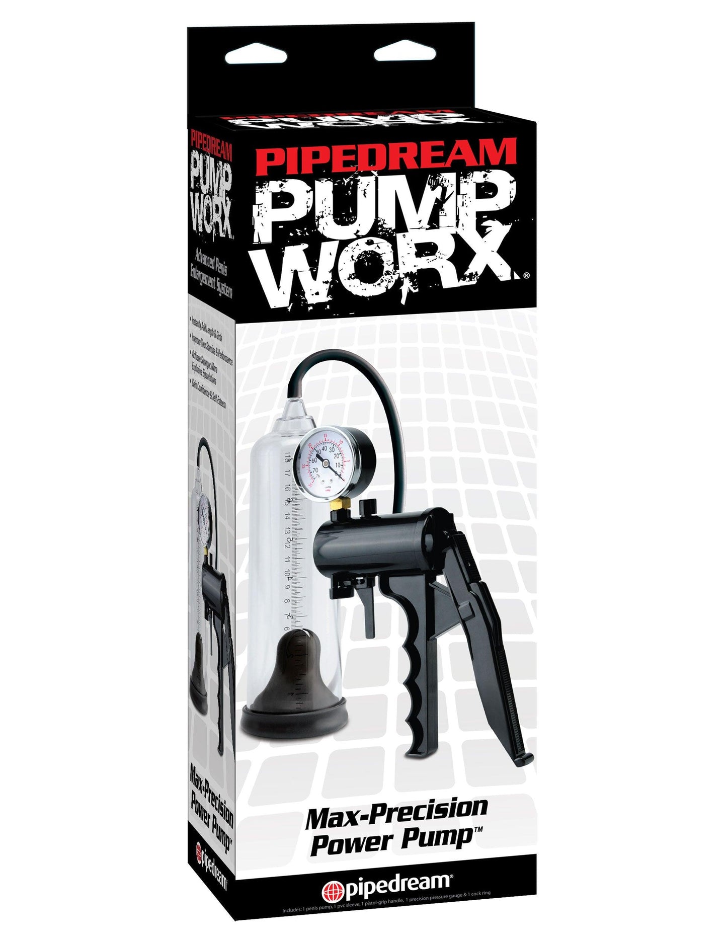 Pump Worx Max-Precision Power Pump - Black - Love It Wet