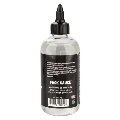 Fuck Sauce Anal Numbing Lubricant - 8 Fl. Oz. - Love It Wet