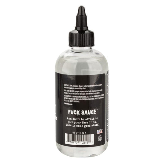 Fuck Sauce Anal Numbing Lubricant - 8 Fl. Oz. - Love It Wet