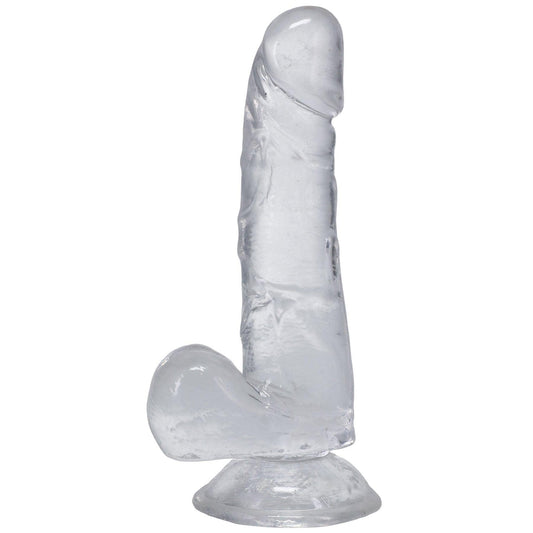 Dick in a Bag 6 Inch - Clear - Love It Wet