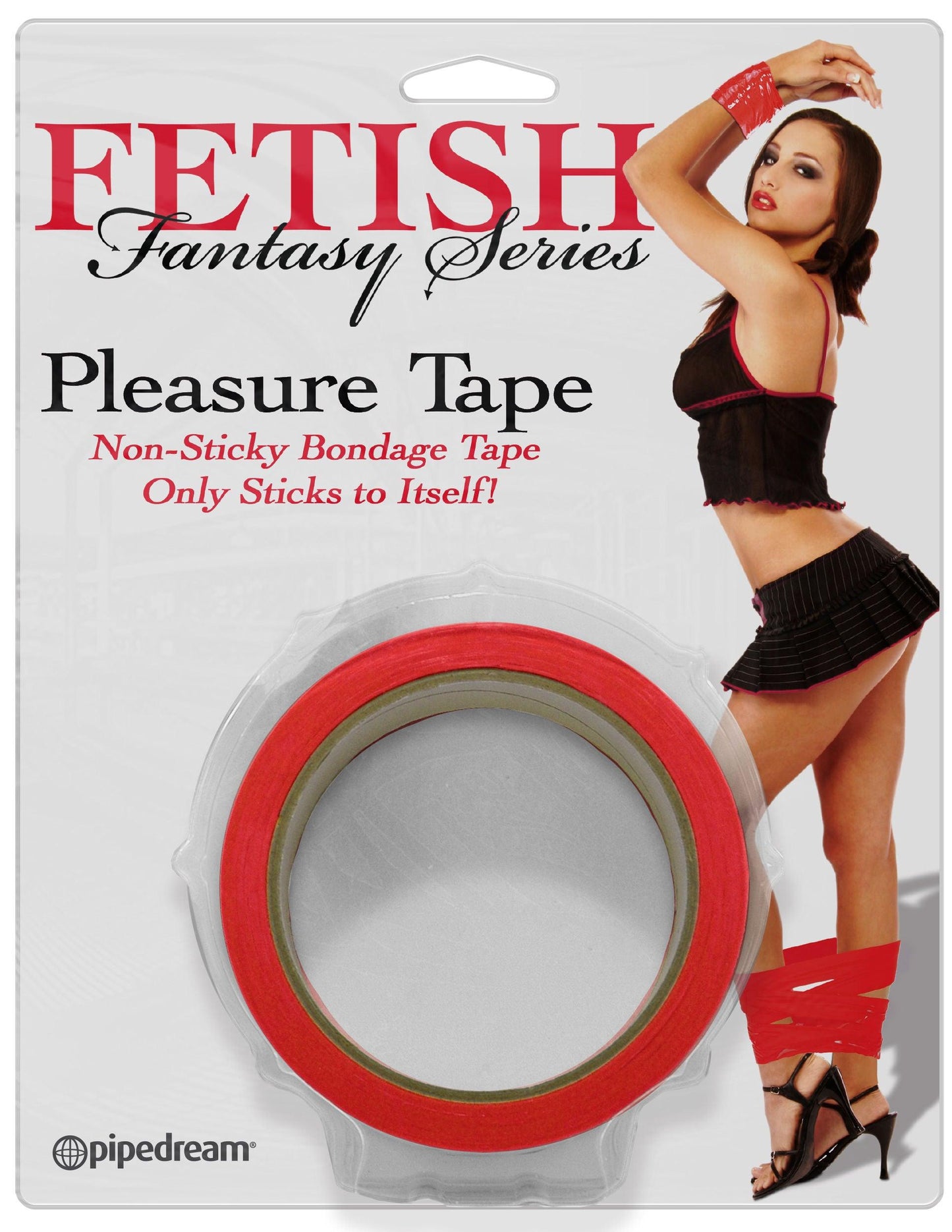 Fetish Fantasy Series Pleasure Tape - Black - Love It Wet