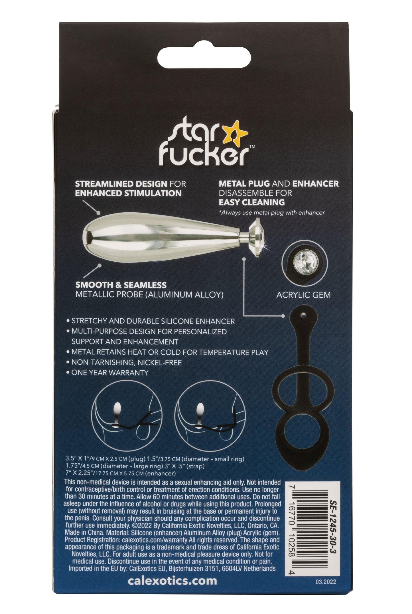 Star Fucker Glider Plug - Love It Wet