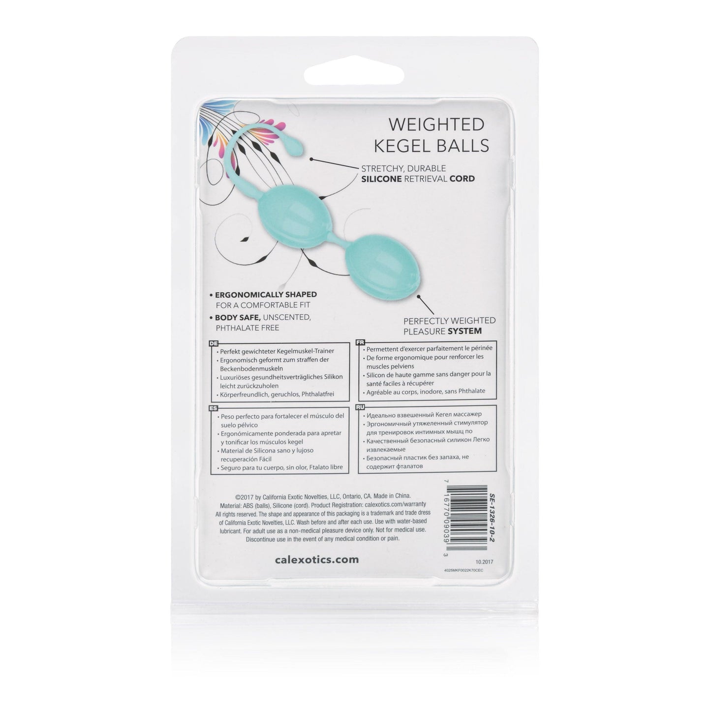 Weighted Kegel Balls - Teal - Love It Wet