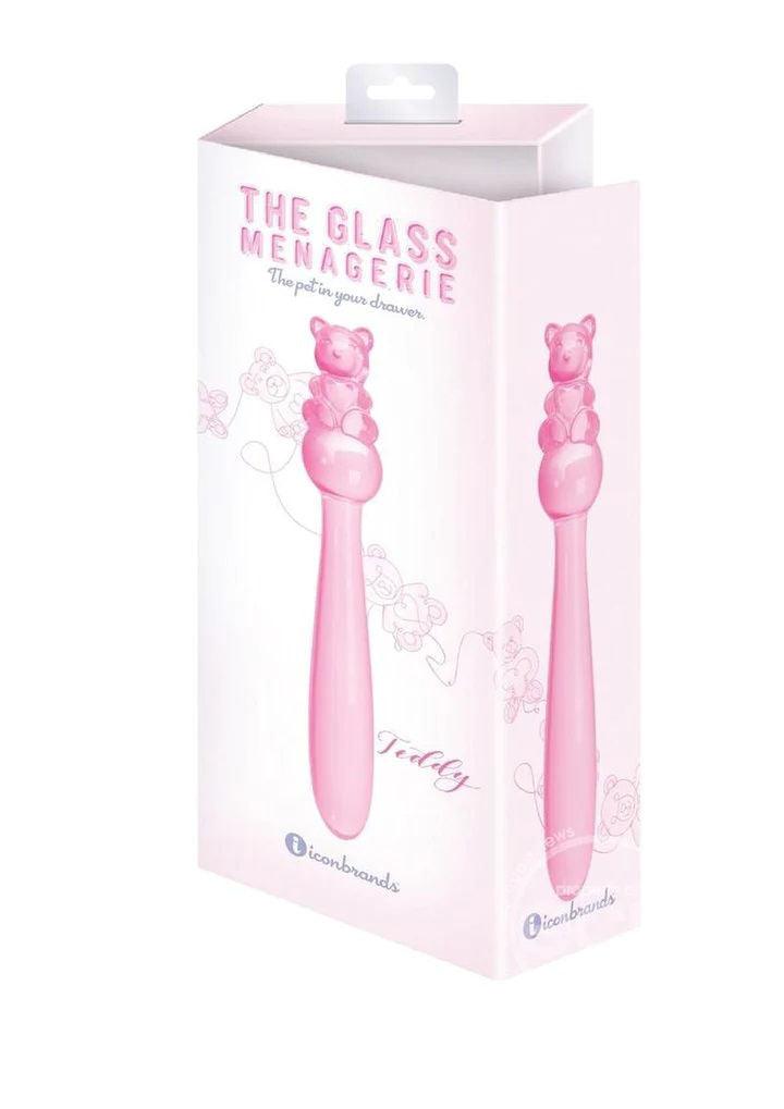 Glass Menagerie - Teddy Dildo - Pink - Love It Wet