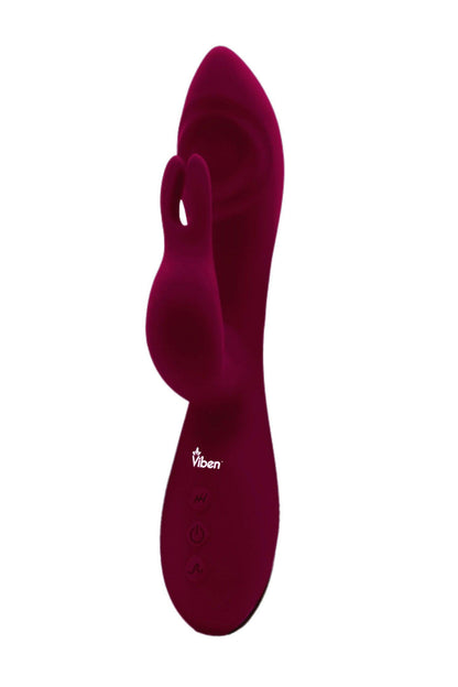 Pzazz - Ruby - Rechargeable Thumping Rabbit - Love It Wet