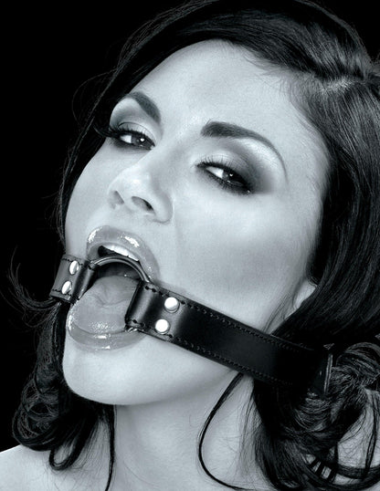 Fetish Fantasy Limited Edition O-Ring Gag - Black - Love It Wet