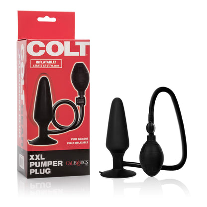 Colt XXL Pumper Plug - Black - Love It Wet