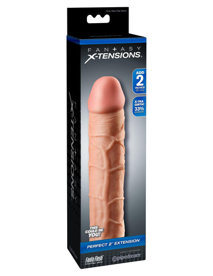 Fantasy X-Tension Perfect 2-Inch Extension - Love It Wet