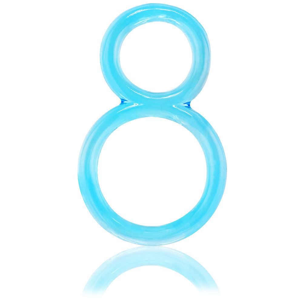 Ofinity Double Ring - Blue - Love It Wet