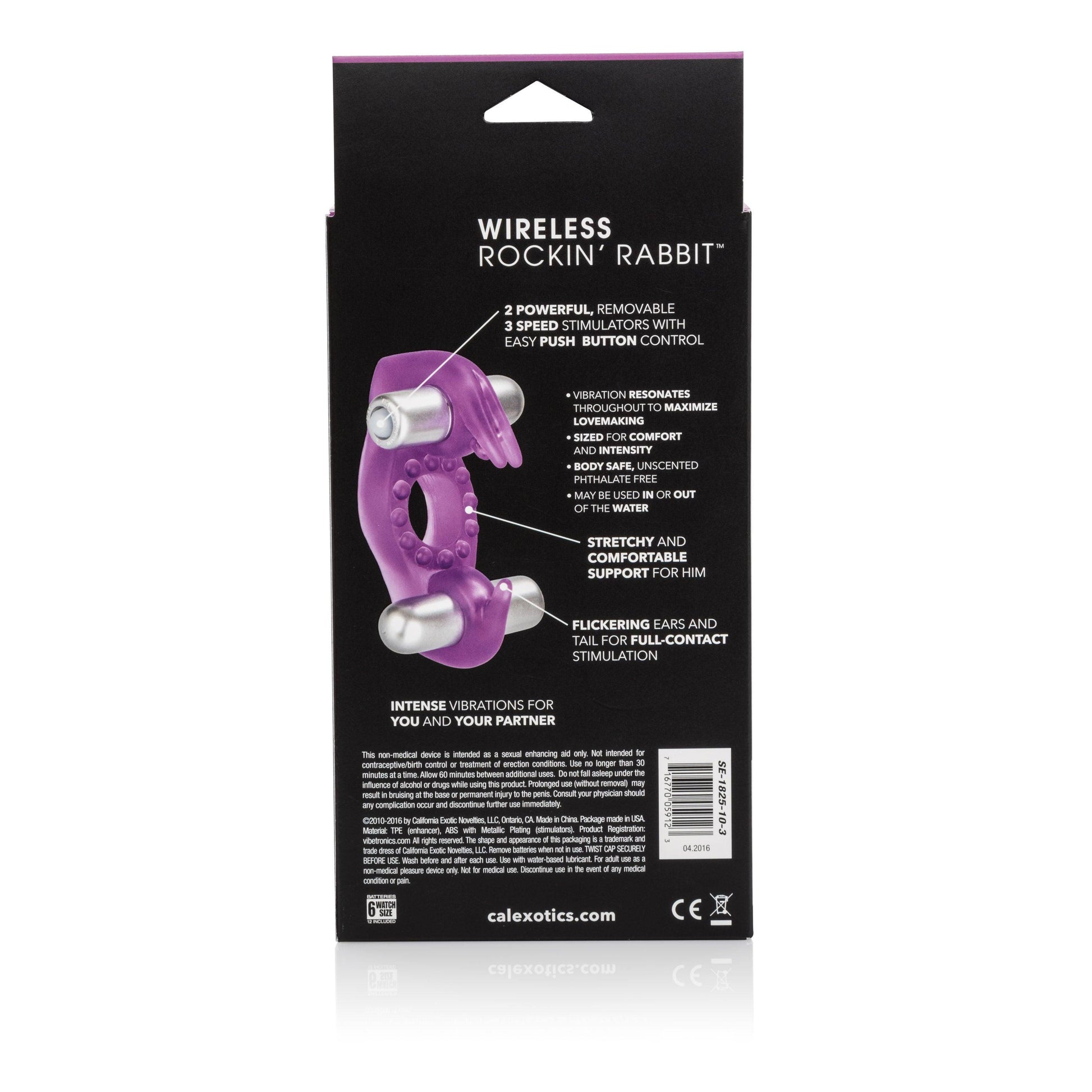 Wireless Rockin Rabbit- Purple - Love It Wet