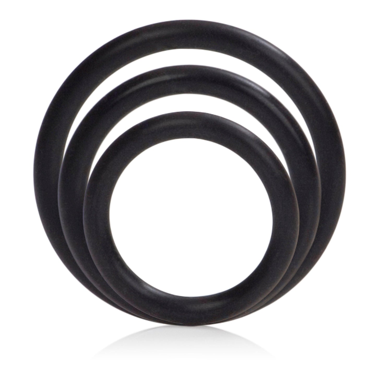 Silicone Support Rings - Black - Love It Wet