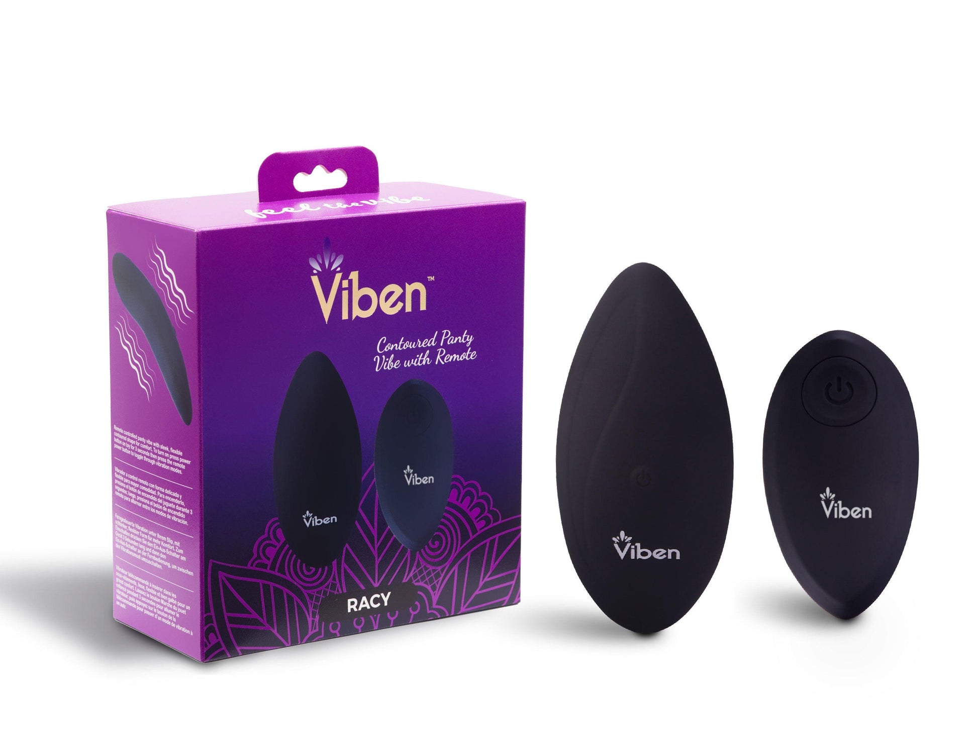 Racy - Remote Control 10 Function Panty Vibe - Black Vibe - Love It Wet