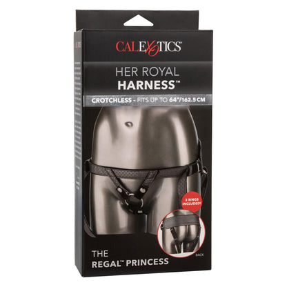 Her Royal Harness the Regal Princess - Pewter - Love It Wet