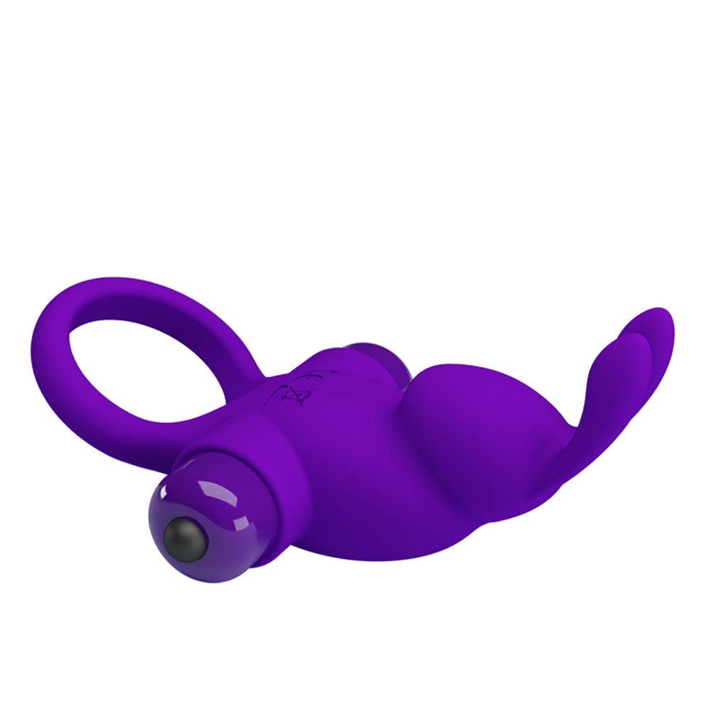 Pretty Love Vibrant Penis Ring I - Purple - Love It Wet