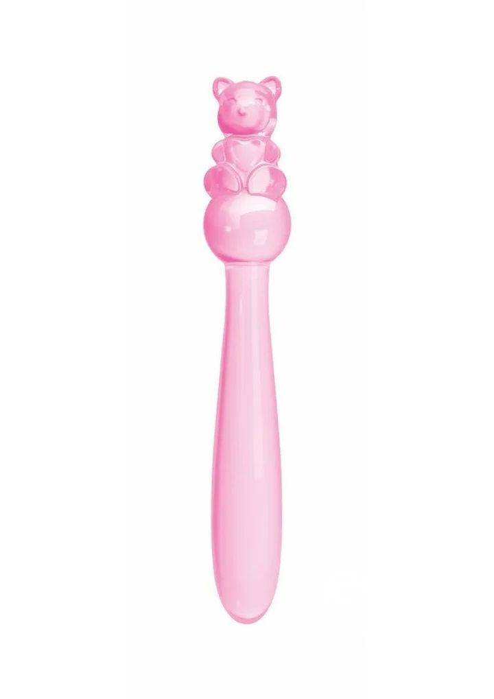 Glass Menagerie - Teddy Dildo - Pink - Love It Wet