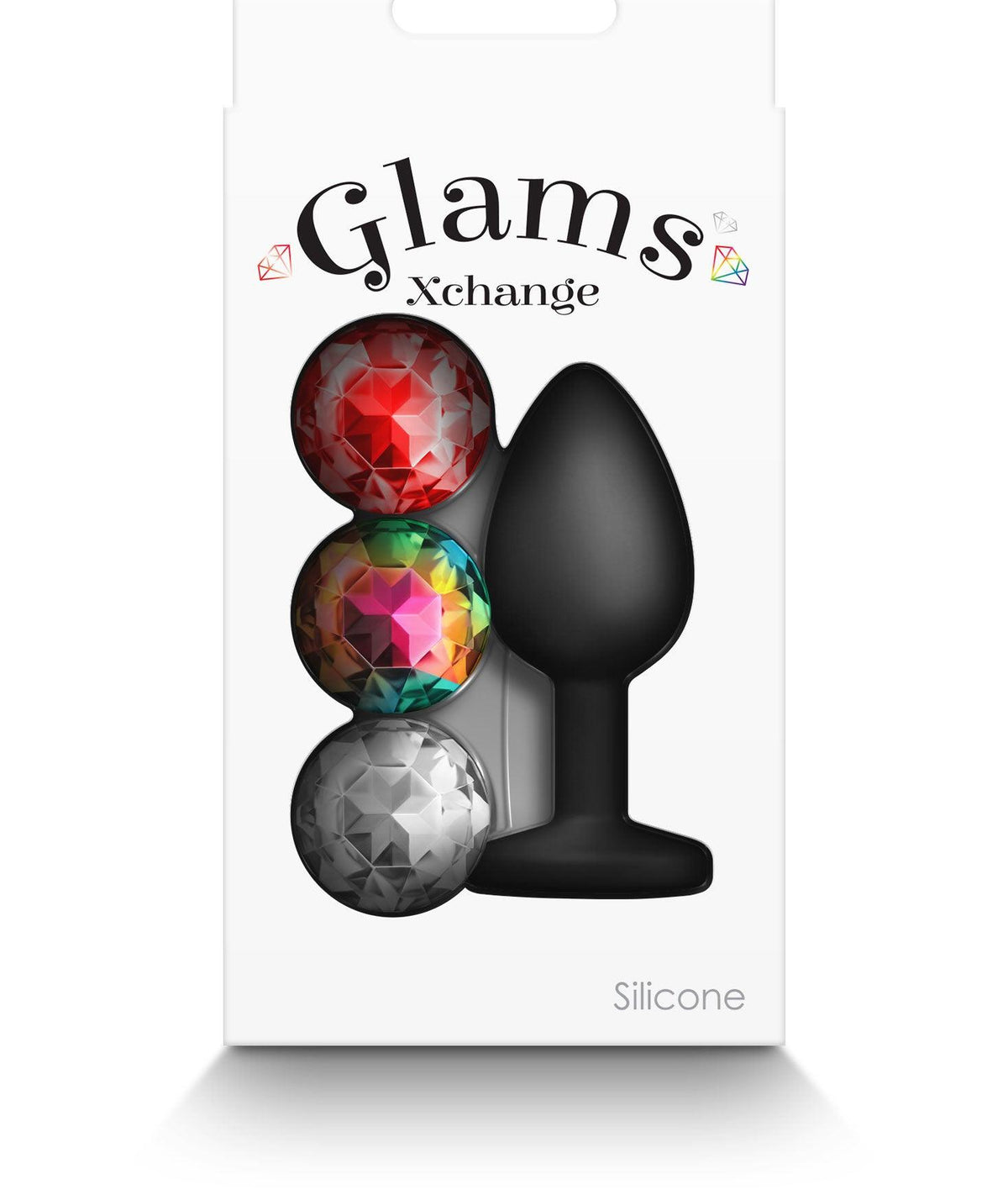 Glams Xchange Round - Small - Black - Love It Wet