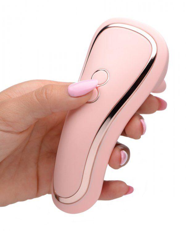 Vibrassage Fondle Vibrating Clit Massager - Pink - Love It Wet