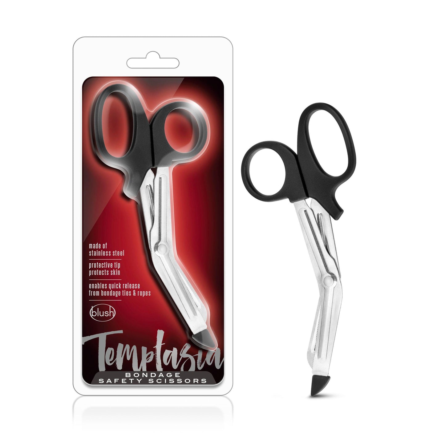 Temptasia - Safety Scissors - Black - Love It Wet