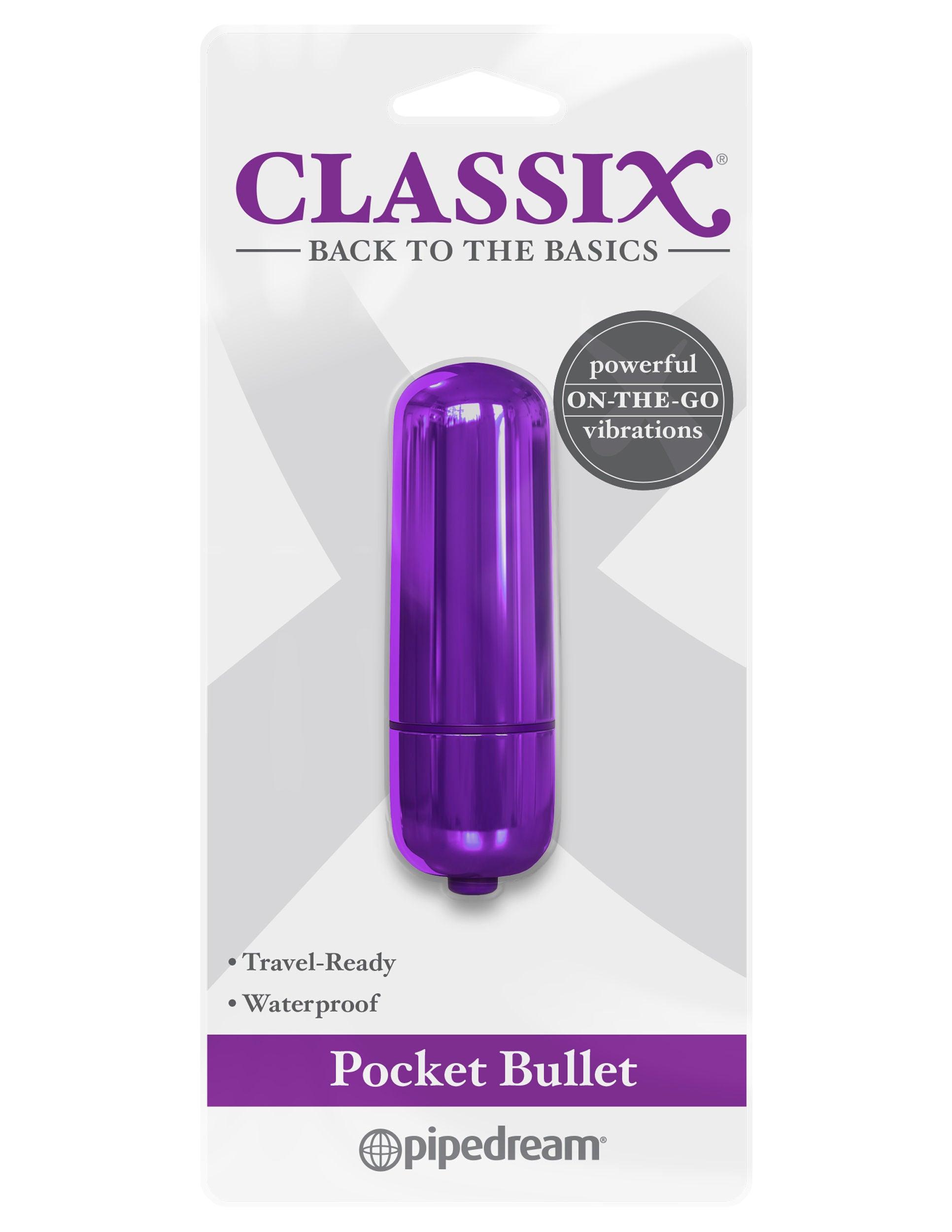 Classix Pocket Bullet - Blue - Love It Wet