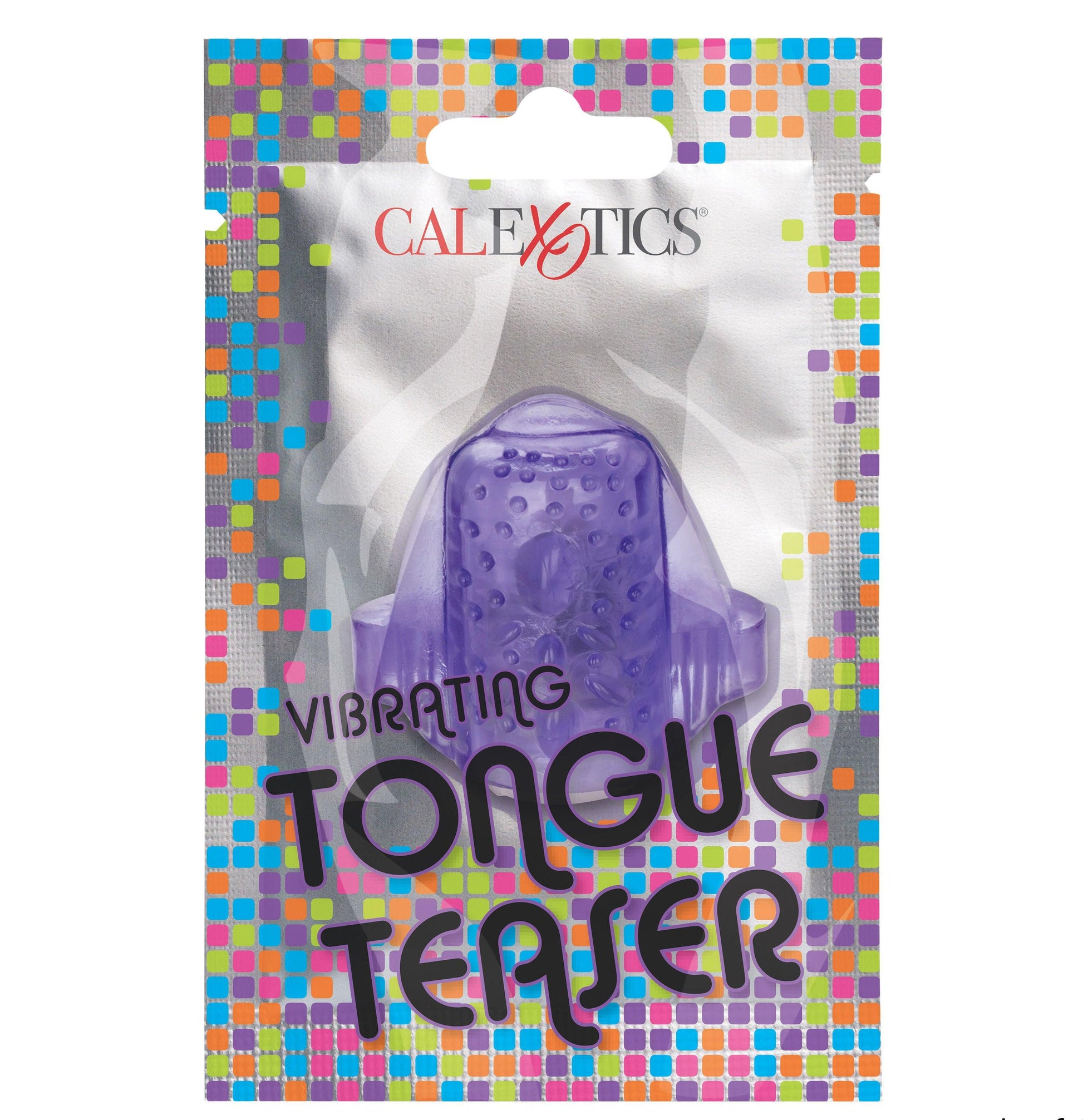 Foil Pack Vibrating Tongue Teaser - Clear - Love It Wet