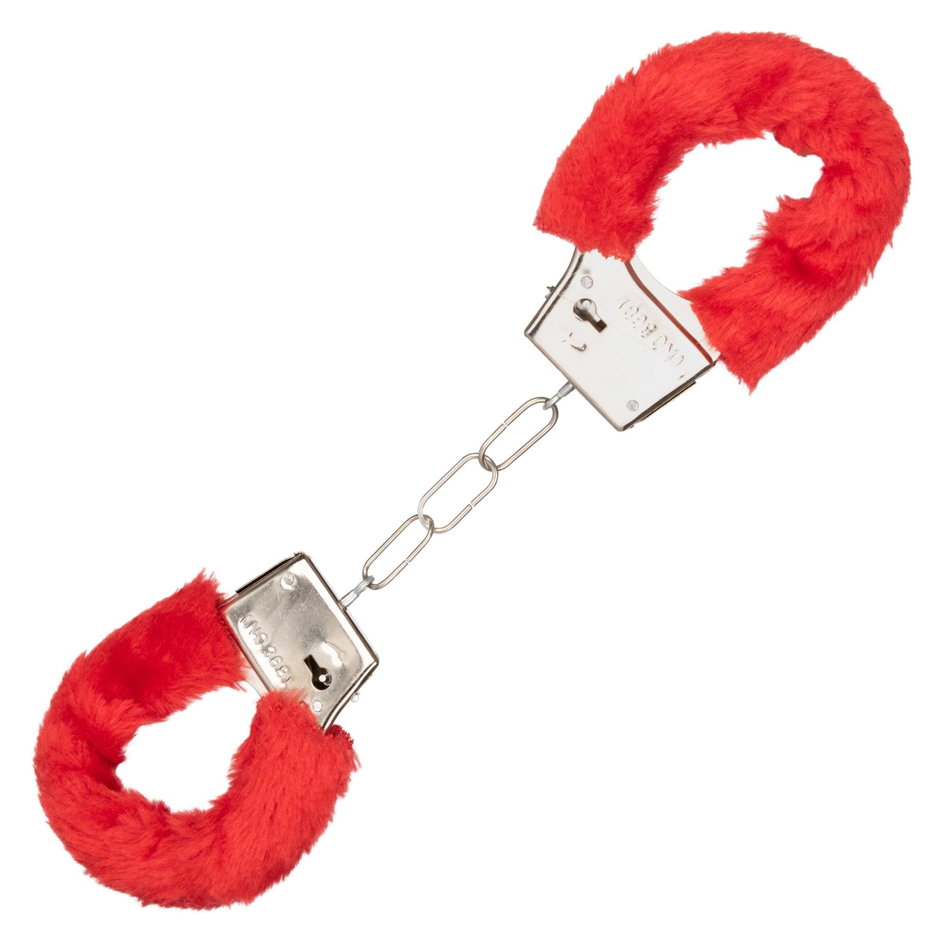 Playful Furry Cuffs - Red - Love It Wet