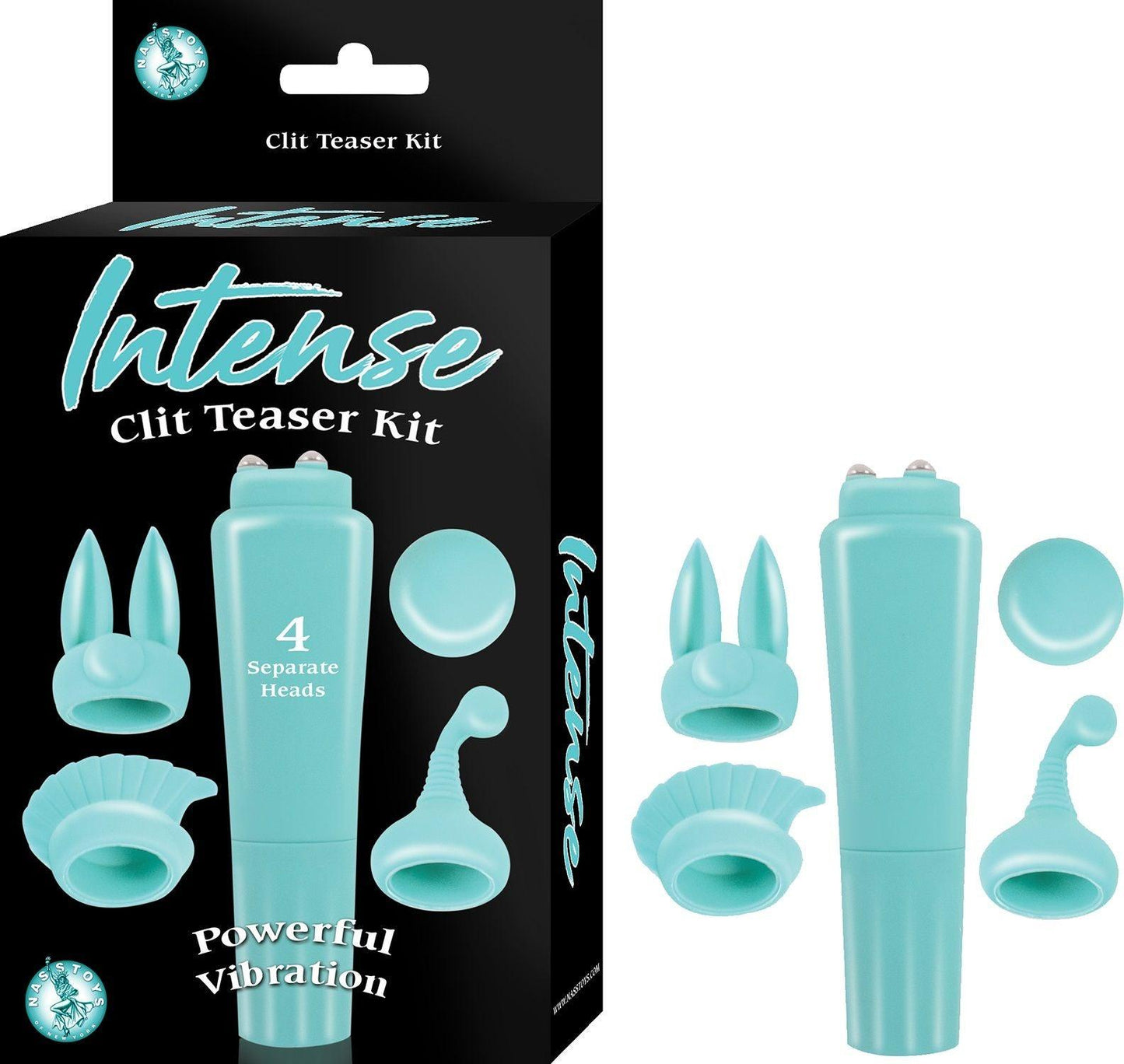 Intense Clit Teaser Kit - Aqua - Love It Wet