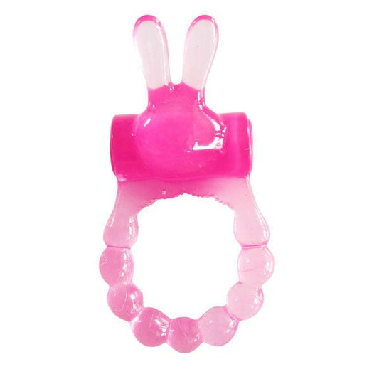 Vibrating Bunny Ring - Pink - Love It Wet