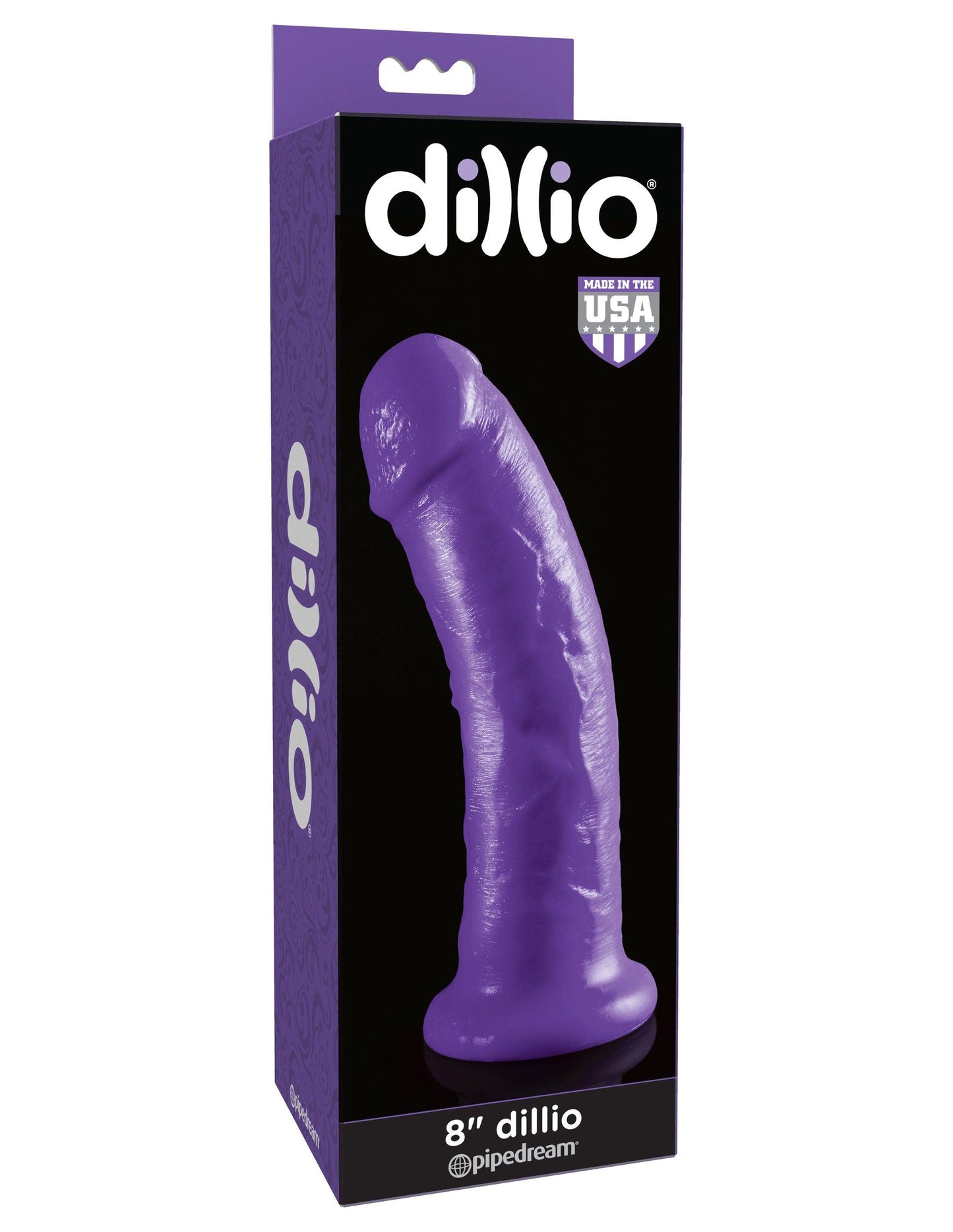 Dillio Purple - 8 Inch Dillio - Love It Wet