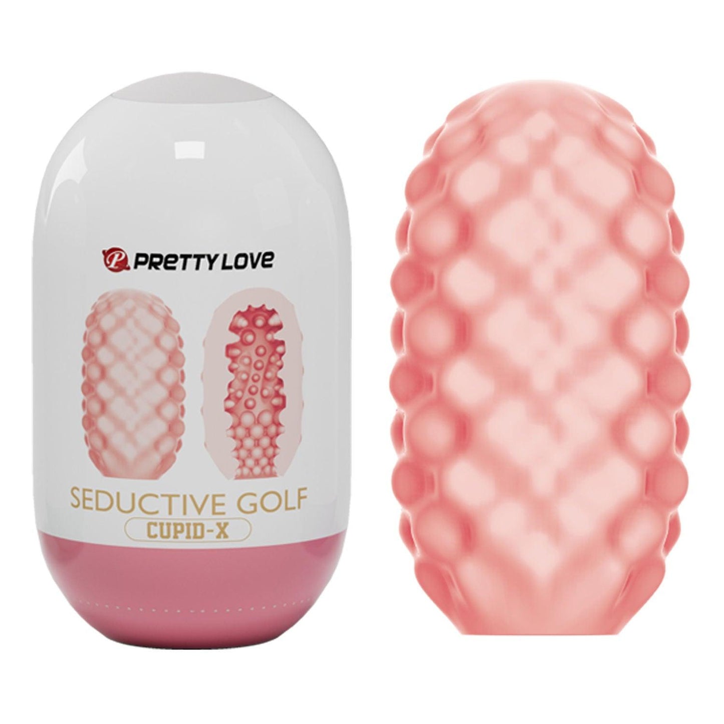 Pretty Love - Seductive Golf Cupid-X - Pink - Love It Wet