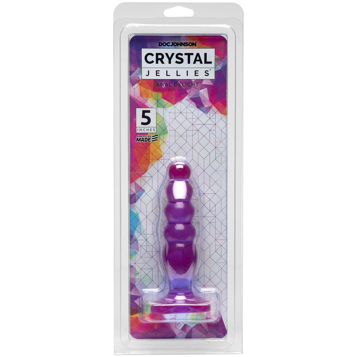 Crystal Jellies Anal Delight - Clear - Love It Wet