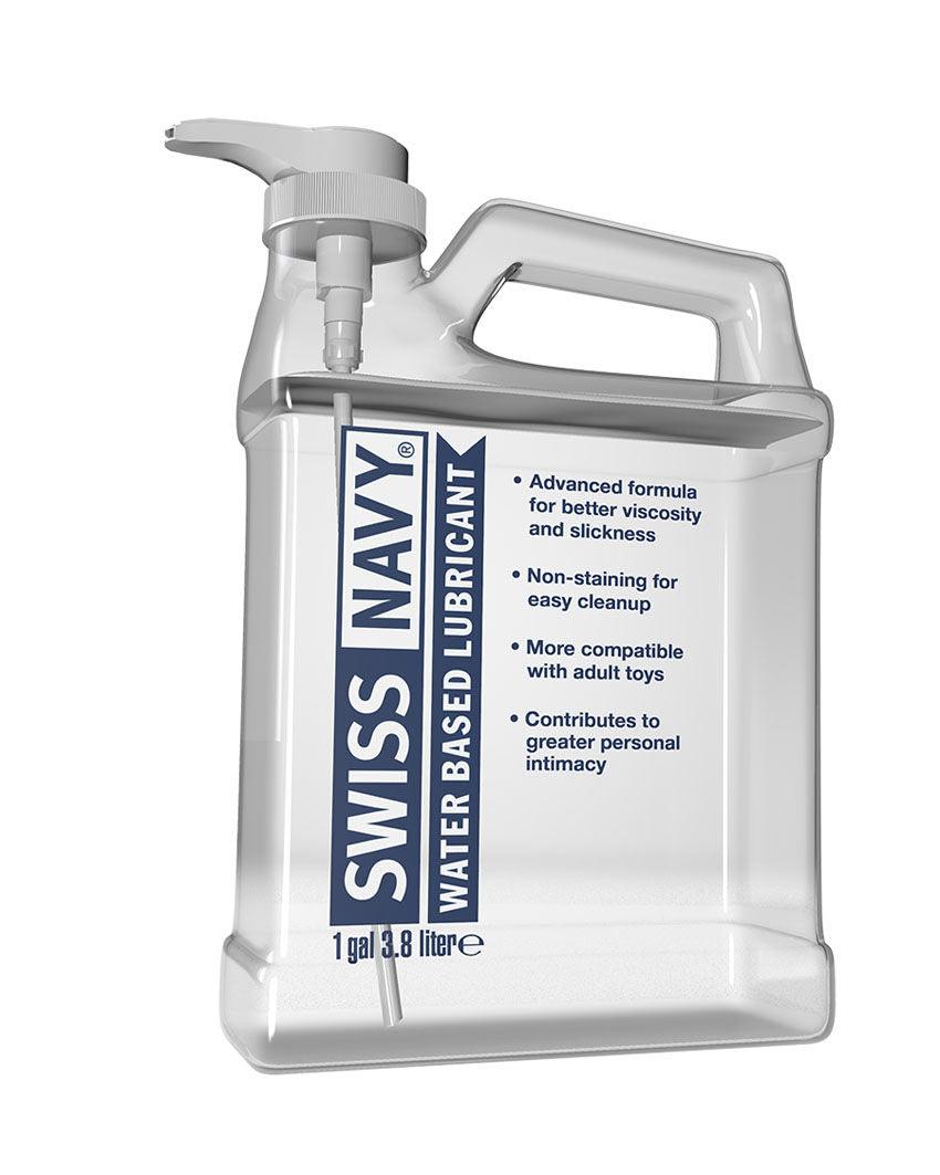 Swiss Navy Water-Based Lubricant 1 Gallon - Love It Wet
