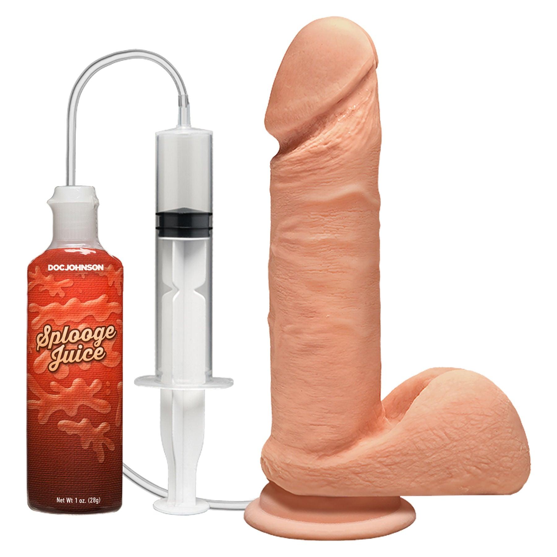 The D - Perfect D - Squirting 7 Inch With Balls - Love It Wet