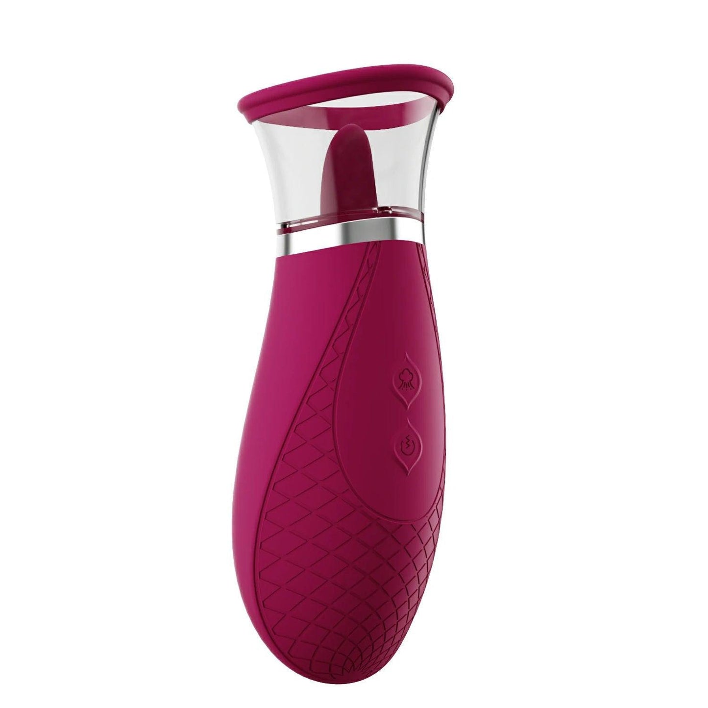 Scioness - Sucking and Licking Clitoral Stimulator - Wine Purple - Love It Wet