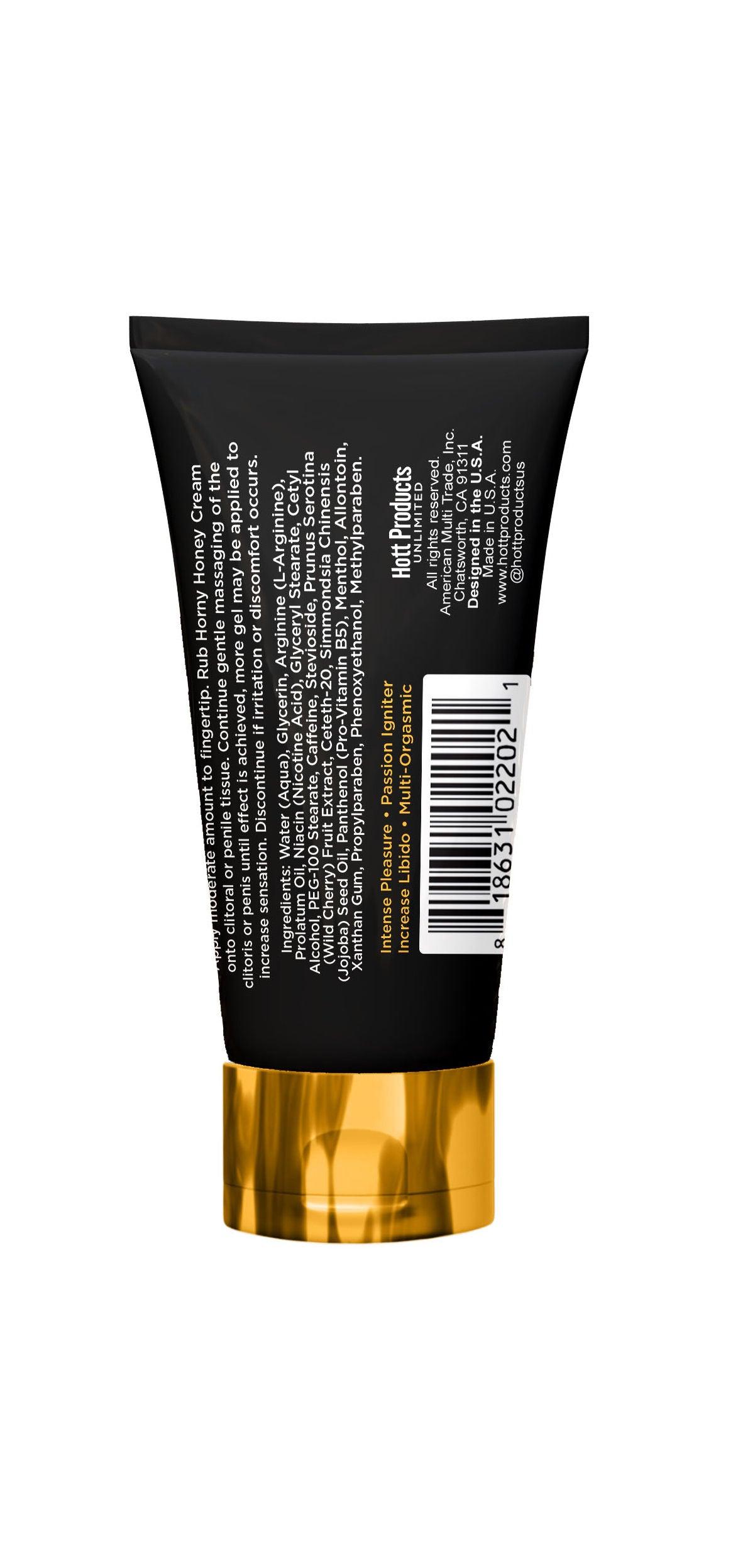 Horny Honey Arousal Cream 1 Oz Tube - Love It Wet