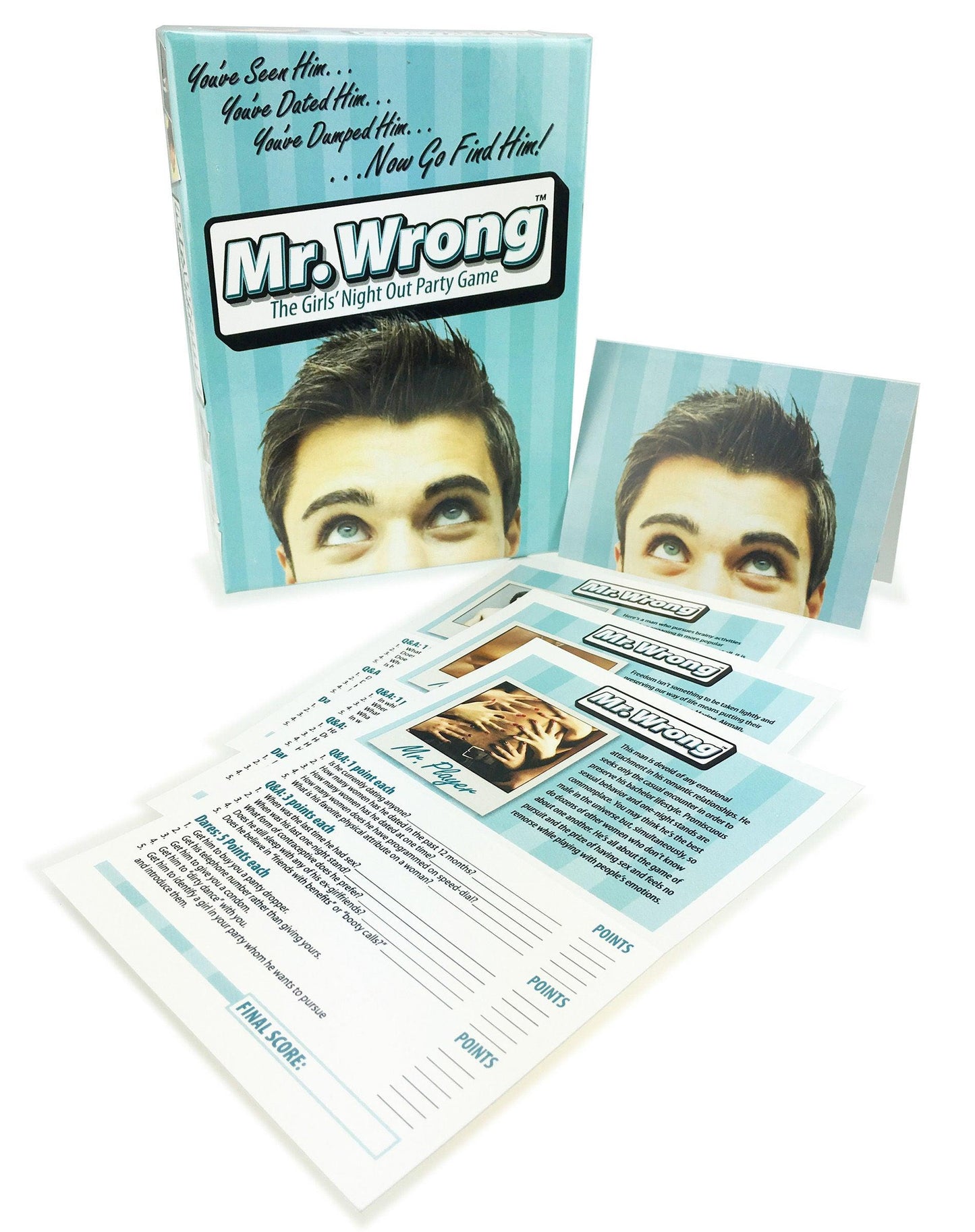 Mr. Wrong -the Girls Night Out Party Game - Love It Wet