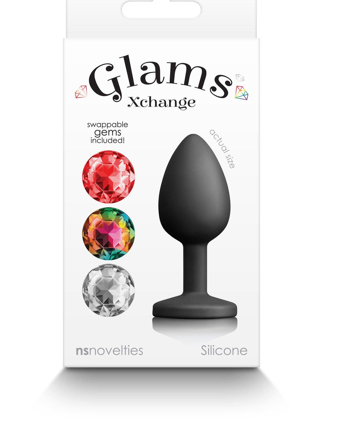 Glams Xchange Round - Small - Black - Love It Wet